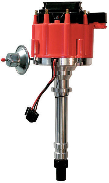 Chev small & big block V8 Custom Curved Billet HEI Distributor w/ Coil suits Proform Parts PR66997