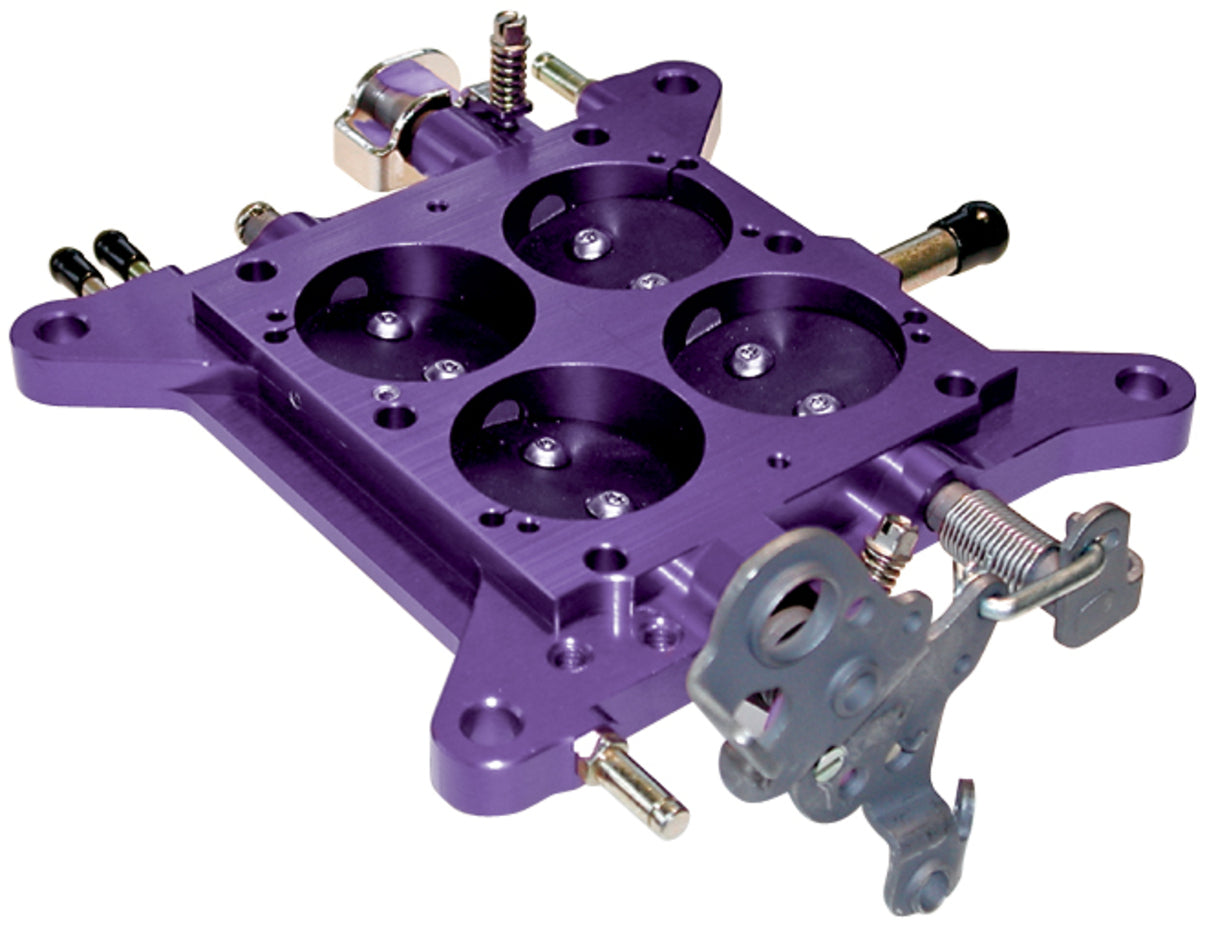 Proform PR67148 Billet Throttle Base Plate Fits 750CFM Vac Secondary Carburetor