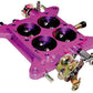 Proform PR67155 Billet Throttle Base Plate Fits Holley 4150 Carburetors