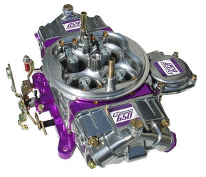 Proform PR67204 650 CFM Vacuum Secondary 4-Barrel Carburettor Billet Base Plate & Metering Block w/ No Choke