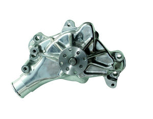 Proform PR67264 High Flow Aluminum Water Pump Polished SB Chev Long Style