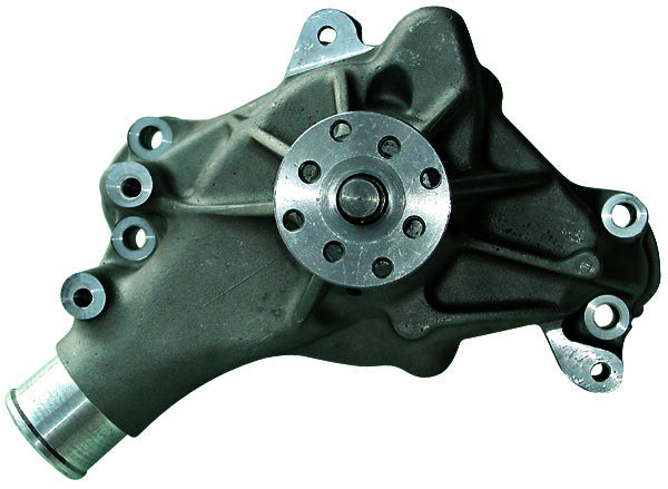 Proform PR67265 H/V Aluminium Water Pump Satin Finish suit Long Pump Chev SB V8