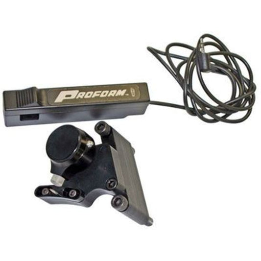 Proform PR67273C Timing Pointer/Timing Light Black Aluminium Adjustable Fits 6.375 In. Damper Chevrolet Small Block (each)