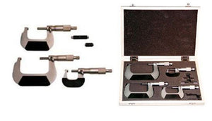 Proform PR67436 Micrometer Set Range 0-3.0" Increments .0001" Set Of 3