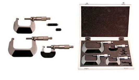 Proform PR67436 Micrometer Set Range 0-3.0" Increments .0001" Set Of 3