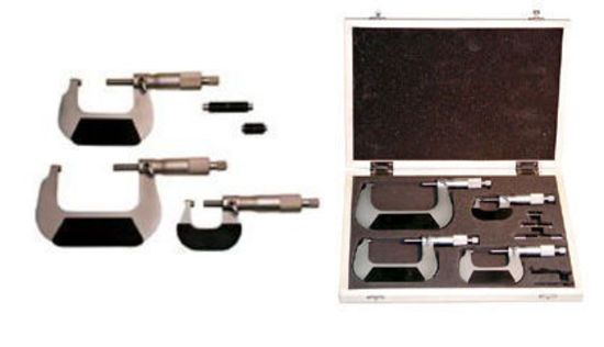 Proform PR67437 Micrometer Set Range 0-4.0" Increments .0001" (Set of 4)