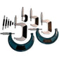 Proform PR67438 Outside Micrometer Set 0-6 In. .0001 In. Graduation Storage Case Set Of 6