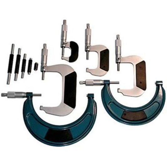 Proform PR67438 Outside Micrometer Set 0-6 In. .0001 In. Graduation Storage Case Set Of 6