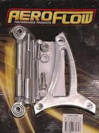 Aeroflow AF64-4005 Billet Alternator Bracket 351W ***Note*** Polished