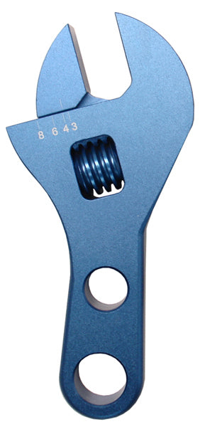 Proform PR67723 Alumnium Adjustable Wrench -3An- 8An Compact Style Blue