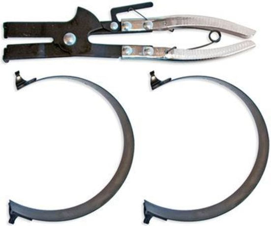 Proform PR67725 Ring Compressor Wrinkle Band Steel Black Anodized Adjustable 3.875 In. To 4.375 In. (each)