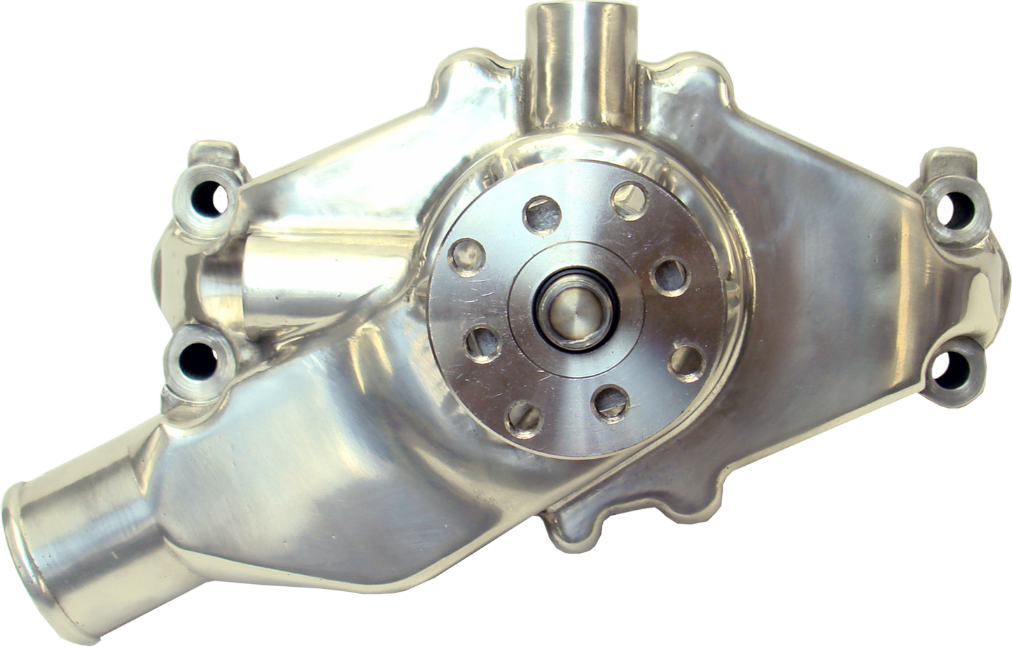 Proform PR68244 High Flow Aluminium Water Pump Polished SB Chev Shot Style