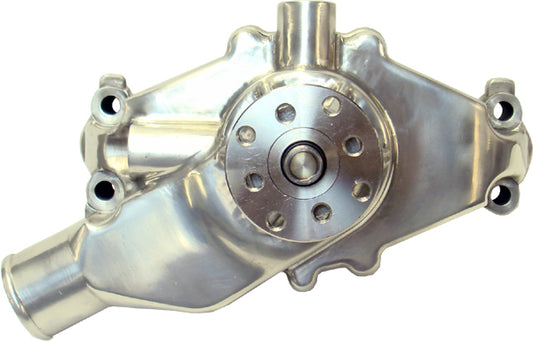 Proform PR68244 High Flow Aluminium Water Pump Polished SB Chev Shot Style