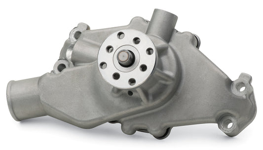 Proform PR68245 High Flow Aluminium Water Pump Satin Finish SB Chev Shot Style