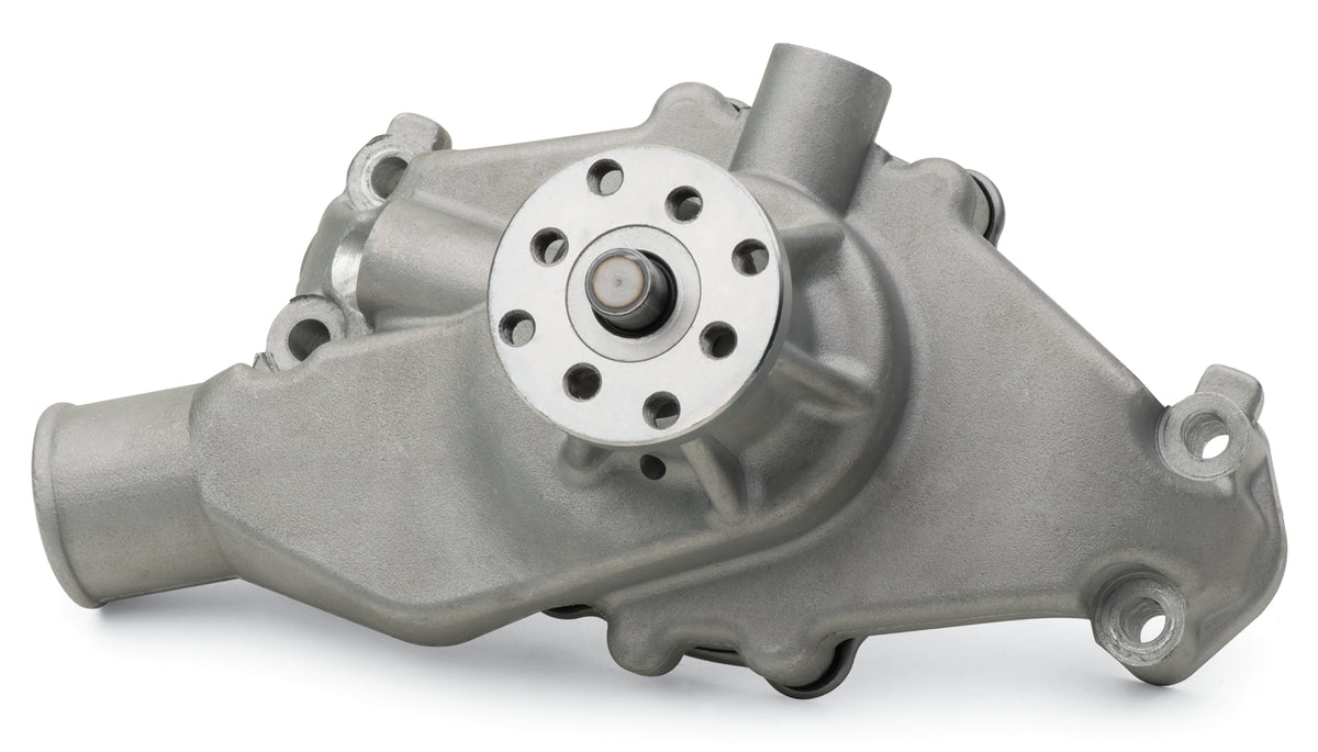 Proform PR68245 High Flow Aluminium Water Pump Satin Finish SB Chev Shot Style