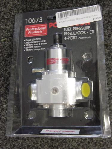 Professional Products PRO10673 EFI Fuel Regulator 4-Port
