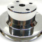 Aeroflow AF64-4024 Holden V8 Water Pump V Pulley Suit Vn-On Jumbo Pump Polished