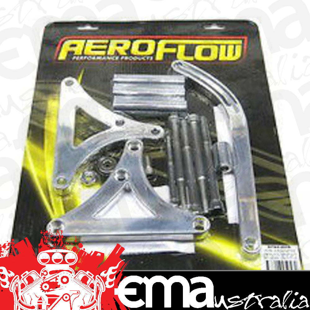 Aeroflow AF64-4025 Billet Holden V8 Pass Side Midalt Brk Hq-Wb Ear/Late Altern