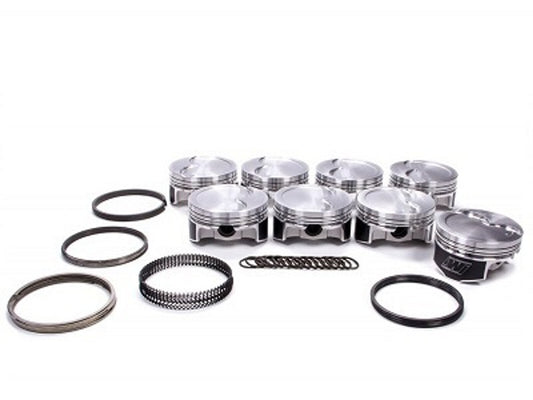 Wiseco PTS516A3W BB Chev 454 Stroker Forged Flat Top Pistons 4.280" 1.270" Ch -3Cc .990" Gp 4032 Forged Rings Included (set of 8)