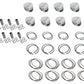 Pro Tru Street PTS530A3 Ford 460 V8 Forged Pistons & Rings 4.390" Ft 466Ci
