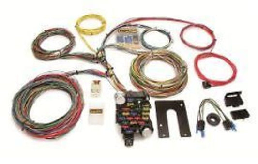 Painless Wiring PW10202 18 Circuit Wiring Harness Kit Non GMColumn Carbureted