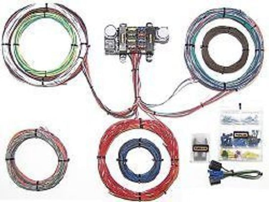 Painless Wiring PW10308 8 Circuit Modular Wiring Harness Kit T Bucket & Roadster