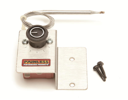 Painless Performance Wiring PW30112 Wiring Adjustable Thermostat Kit Without Relay 35-120C