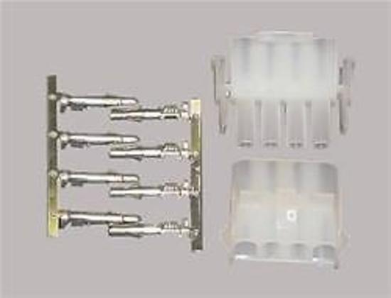 Painless Wiring PW40008 Quick Connect 4 Pin Connector Kit 14-20 Ga Wire