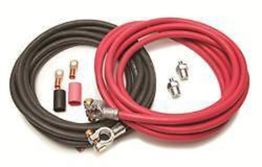 Painless Wiring PW40105 Remote Mount Battery Kit 16Ft Red/Black Wire & Terminals