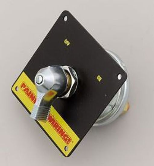 Painless Performance Wiring PW50710 Wiring Heavy Duty Master Switch With Mounting Plate