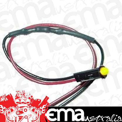 Painless Performance Wiring PW80200 Wiring 1/8" Indicator Light Amber