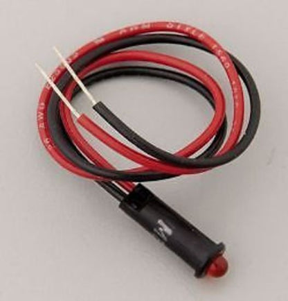Painless Performance Wiring PW80201 Wiring 1/8" Indicator Light Red