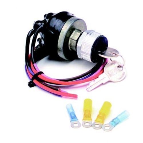 Painless Wiring PW80529 Universal 30 Amp Waterproof Ignition Switch Fits 3/4" Dia Hole