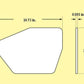 Pro Werks PWC42-148-AT-15 Pro-Werks 48" Aluminium Rear Wing w/ "A" Tip End Plates