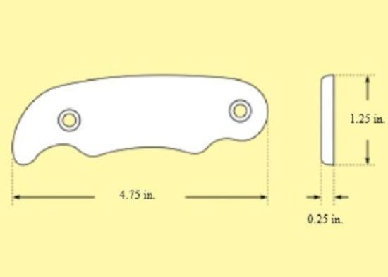 Pro Werks PWC42-541 Control Lever Replacement Grip Red