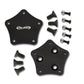 Pro Werks PWC52-250 Grant Wheel Flange Quick Release 3 To 5-Bolt Adapter