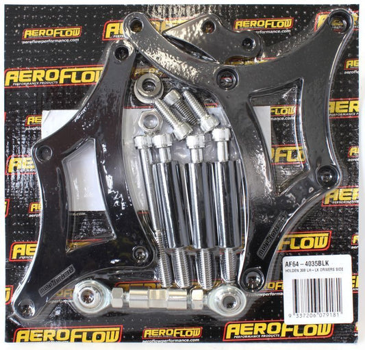 Aeroflow AF64-4035BLK Black Alt Brack Holden Lh-Lx Drivers Side Low Mount