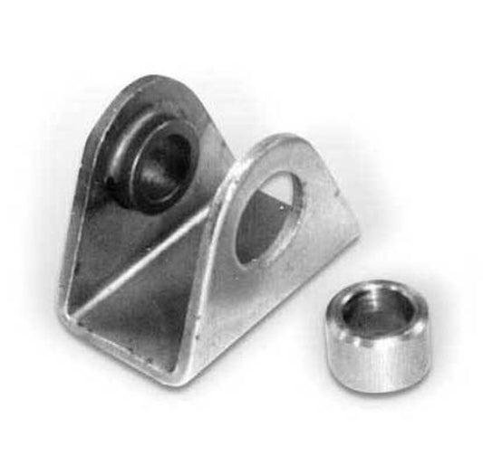 Pro Werks PWC73-157 Mild Steel Shock Bracket & Bushings 1-1/4" Flat Mount 1/2"