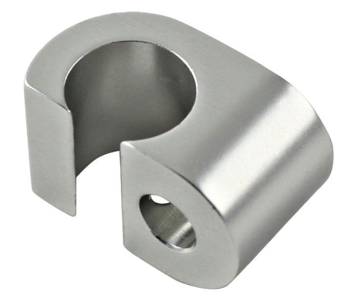 Pro Werks PWC73-375 Silver Pro-Grip Chute Cable Half Clamp