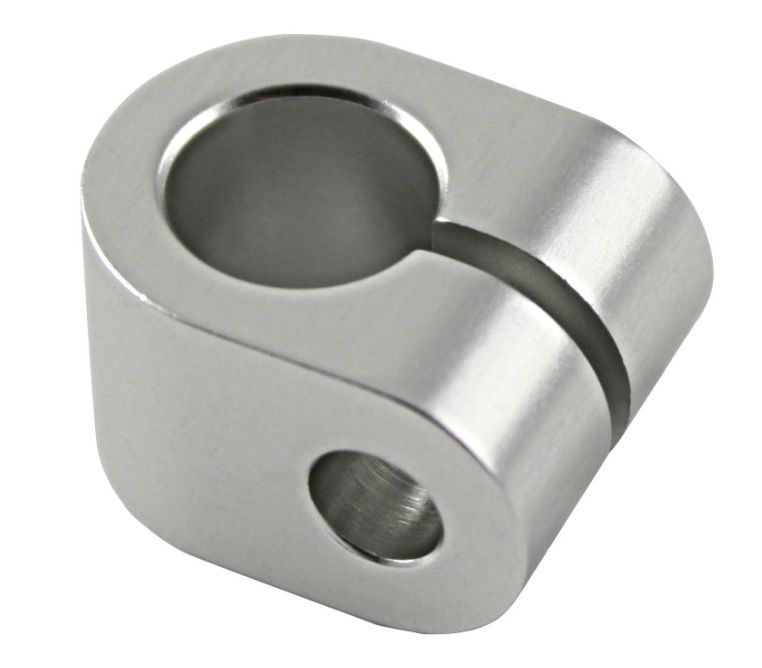 Pro Werks PWC73-376 Silver Pro-Grip Chute Cable Full Clamp