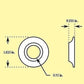 Pro Werks PWC73-468-2 Safety Washers 3/4" I.D X 1-5/8" O.D. 2 Pack