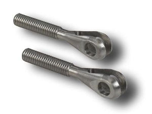 Pro Werks PWC73-491-2 S/S Threaded Slot Clevis 10-32Rh Thread 3/16" Hole