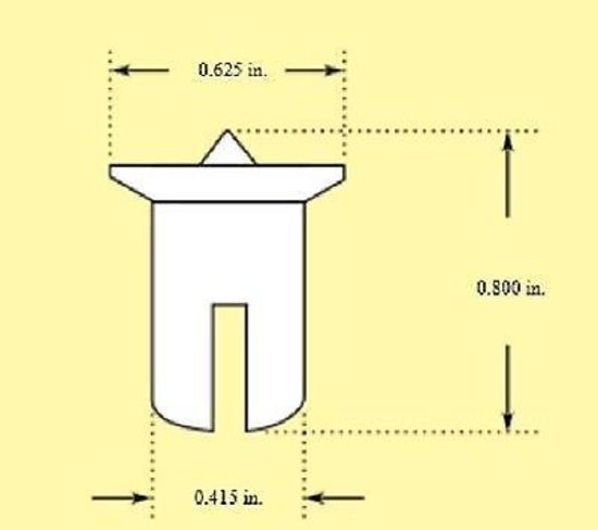 Pro Werks PWC73-544 Transfer Punch For Panel Fasteners