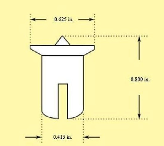 Pro Werks PWC73-544 Transfer Punch For Panel Fasteners