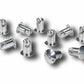 Pro Werks PWC73-574-10 Set Of 10 - 0.500 Grip Dome Aluminum Buttons