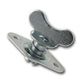 Pro Werks PWC73-610-10 Self Eject Buttons Wing Style 0.500" Grip Length 10 Pack