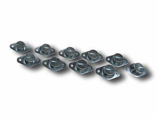 Pro Werks PWC73-615-10 Large Self Eject Buttons Flat 0.550" Grip Length 10 Pack