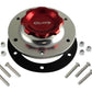 Pro Werks PWC73-706 2-3/4" Red Fill Cap w/ Silver Aluminum 6 Hole Fuel Cell Bu