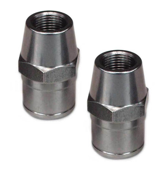 Pro Werks PWC73-889-H2 Hex Weld-In Tube Adapters w/ L/H Thread2 Pack Fits Tube Size 1" O.D X .058" 1/2"-20 Thread Size