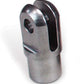 Pro Werks PWC73-964-2 Slot Clevises Weld-In 1/8" Slot w/ 5/16" Hole Fits Tube Size 5/8" O.D X .058"